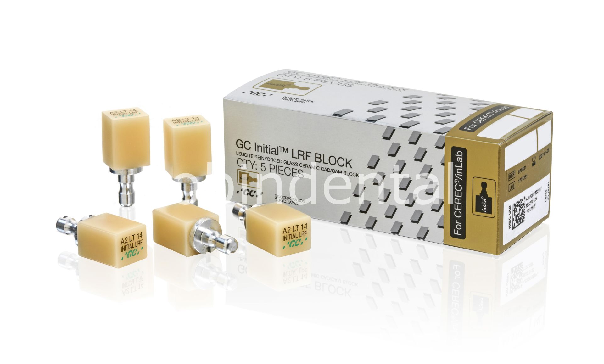 İnitial LRF - Lösitle Güçlendirilmiş Cam Seramik CAD/CAM Blok