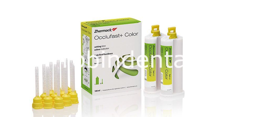 OCCLUFAST+ COLOR, Renkli A Silikon Kapanış Ölçü Maddesi (8x50ml
