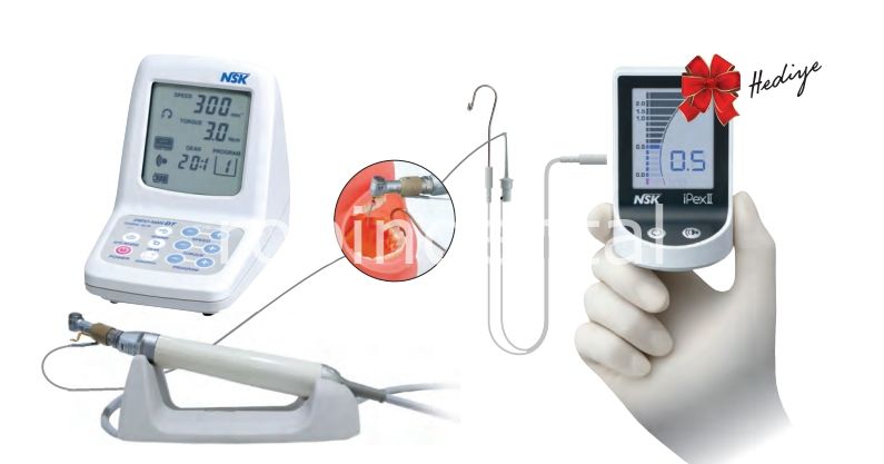 ENDO-MATE DT Kablolu Endodontik Mikromotor + iPEX II Apex Bulucu