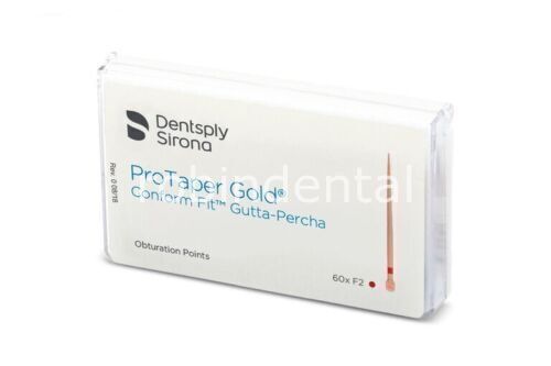 PROTAPER GOLD GUTTA PERCHA BOX OF 60